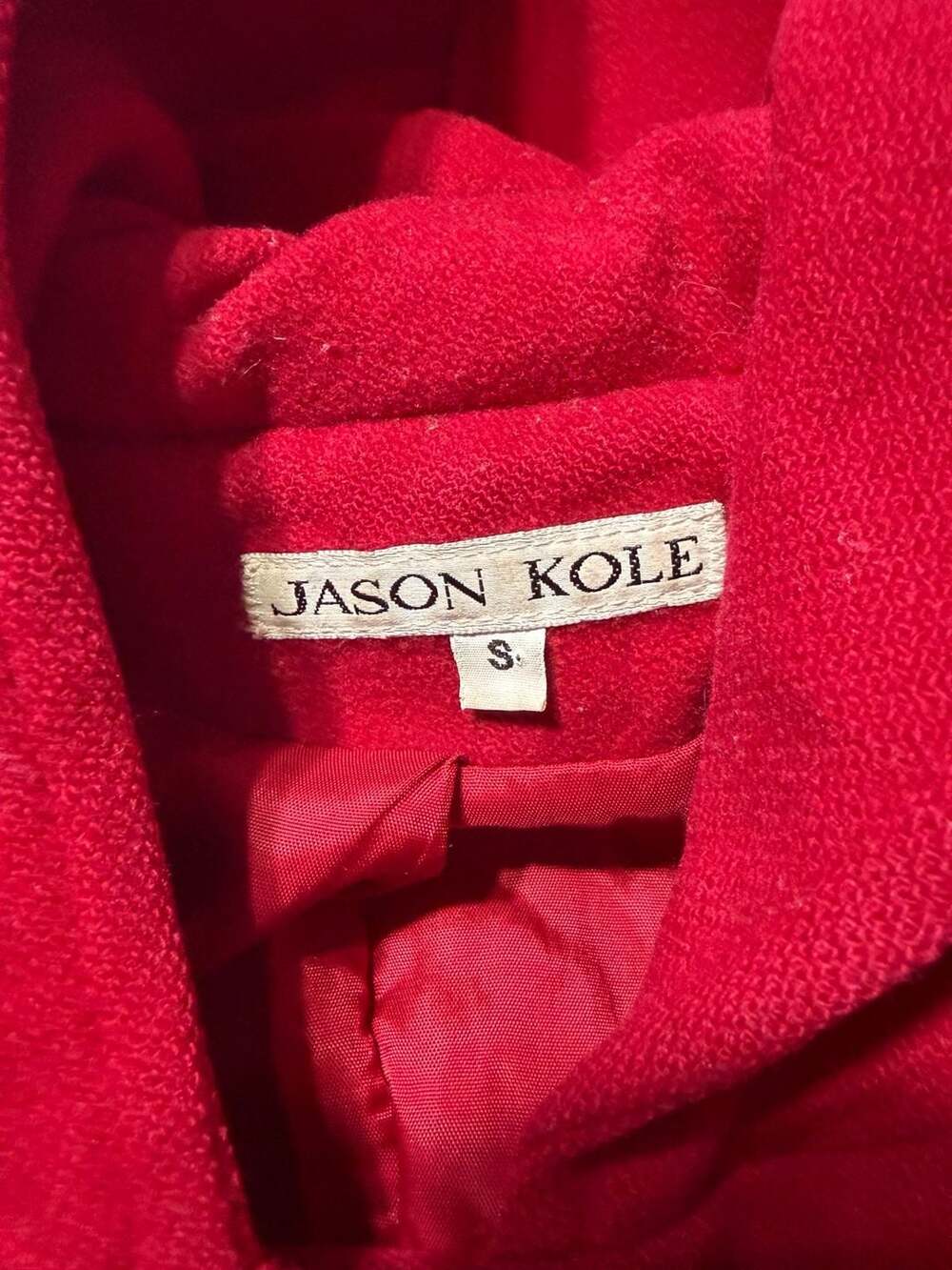 Jason Kole Red jacket